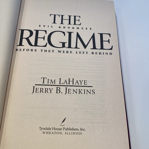 “ Left Behind” series, “The Regime” by Tim LaHaye - Picture 4 of 4